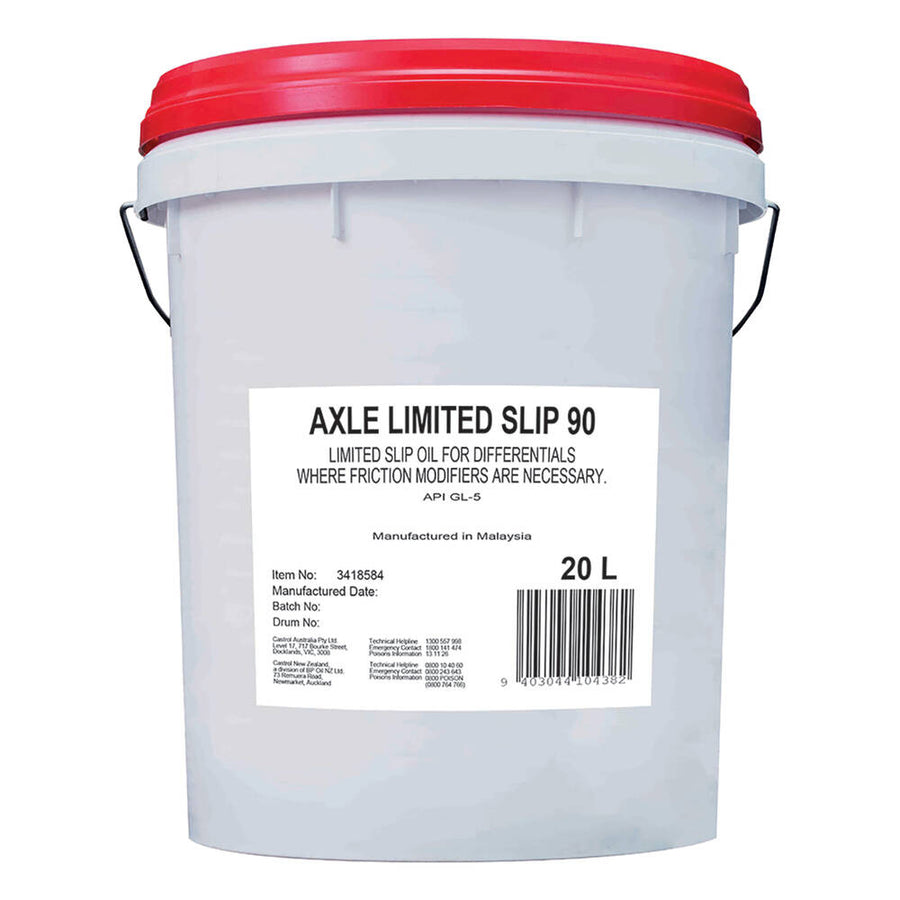 CASTROL AXLE LIMITED SLIP 90 (20LTR) 3418584