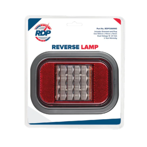 RED DOG REVERSE LAMP WITH REFLECTOR RDP134WMG