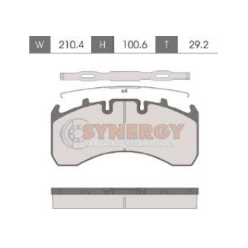 ELSA 195 BRAKE PADS