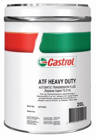 CASTROL TRANS ATF HEAVY DUTY 20LTR